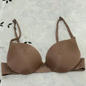 SKIMS ULTIMATE NIPPLE PUSH UP BRA COLOR SIENNA